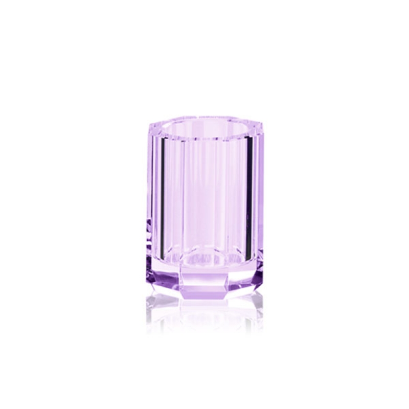 Omega Kristall - KRBER/V - Crystall Tumbler Holder, Countertop - Lilac