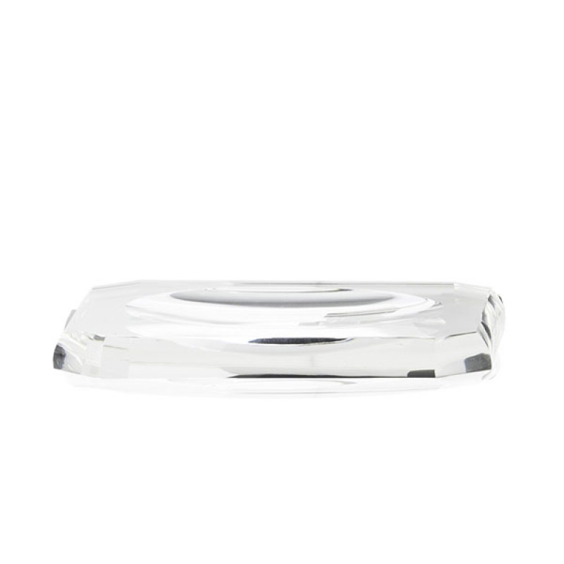 Omega Kristall - KRKS/C - Crystall Soap Dish/Tray - Clear