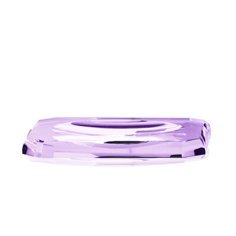 Omega Kristall - KRKS/V - Crystall Soap Dish/Tray - Lilac