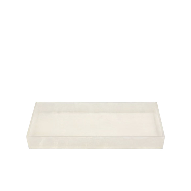 Omega Lal - LAL6017-02/B - Lal Tray,Countertop,35xh3x25cm - White