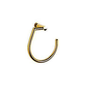 85440/O Lisa Towel Ring, 18cm - Gold