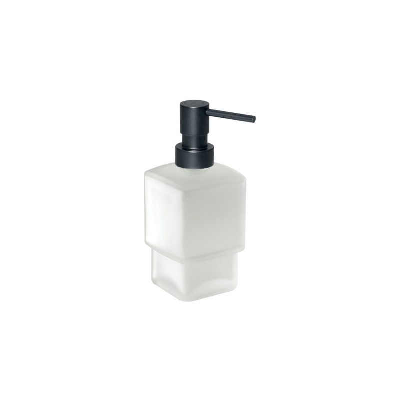 Omega Lounge - 5455/SN - Lounge Glass for Soap Dispenser - Matte Black