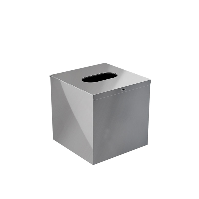 Omega Tissue Boxes - KLQ6015-02/P - Tissue Box,Square,13xh13cm - Polished/S.Steel