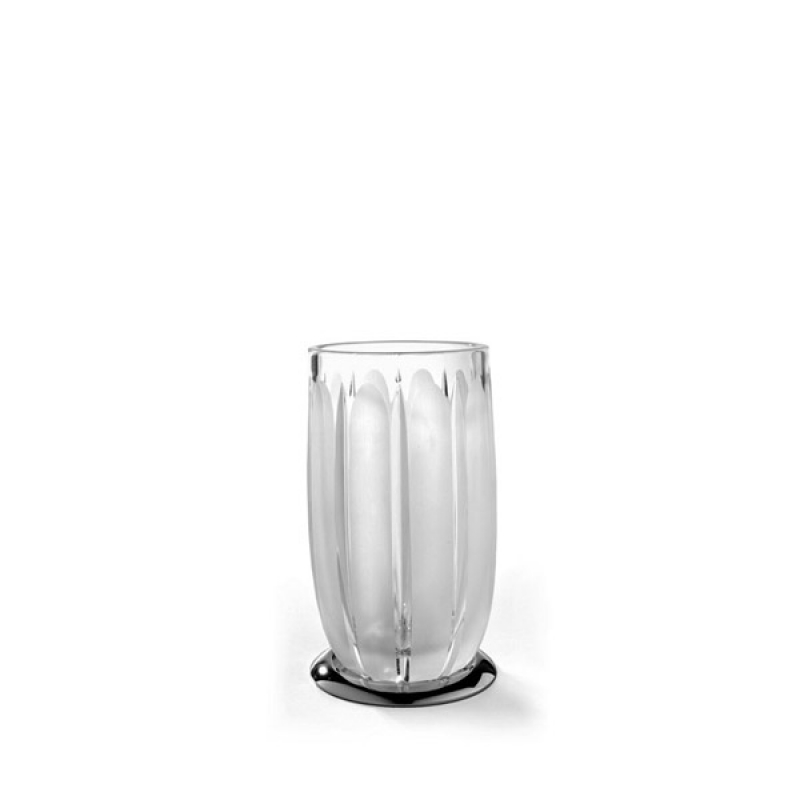 MB03ACR/SL Montblanc Tumbler Holder, Countertop - Frosted Glass/Chrome
