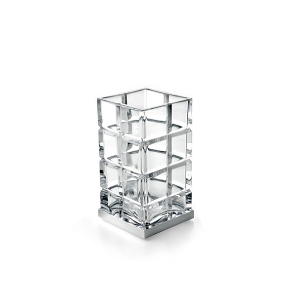 PA03ACR/SL Palace Tumbler Holder, Countertop - Clear/Chrome