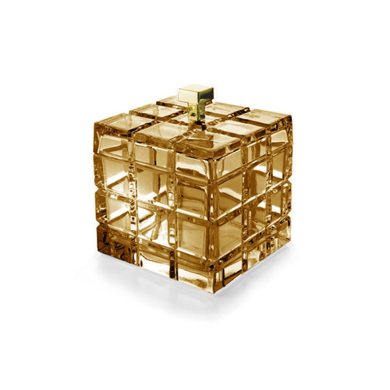 Omega Palace - PA48AAM/GD - Palace Cotton Jar, Countertop - Amber/Gold