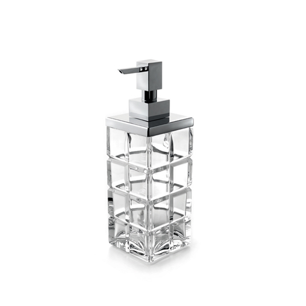 Omega Palace - PA01DACR/SL - Palace Soap Dispenser, Countertop - Clear/Chrome