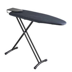 8661124 Premium Ironing Table, Fireproof Fabric, Hotel-Type-Grey