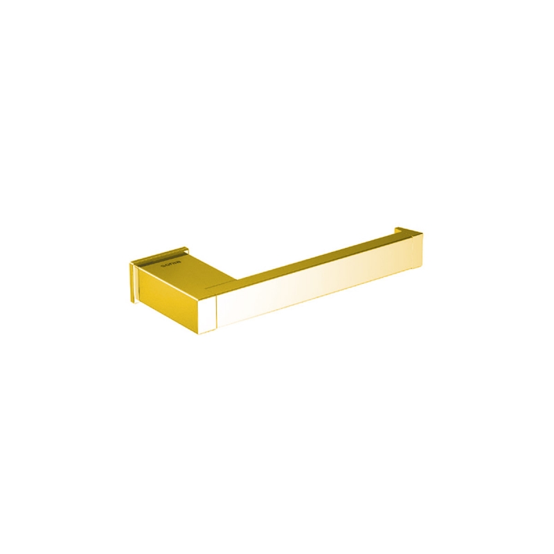 166879/GD S-Cube Tuvalet Kağıtlık,Açık - Altın
