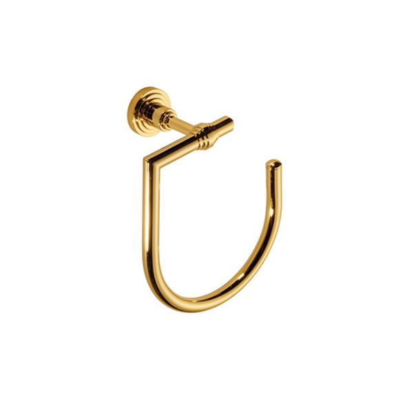 85170/O Scala Towel Ring, 19.5cm - Gold