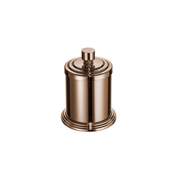 88178/OW Scala Cotton Jar, Countertop - Polished Bronze