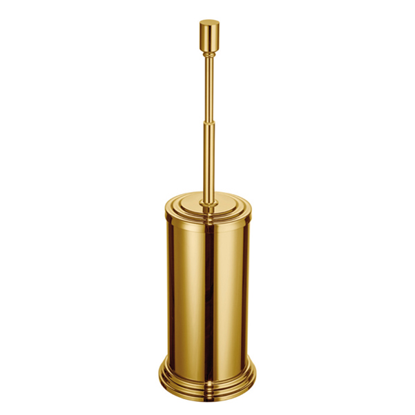 Omega Scala - 89195/O - Scala Toilet Brush Holder , Free Standing - Gold