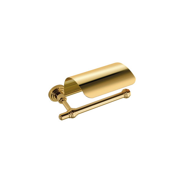 85181/O Scala Toilet Roll Holder - Gold
