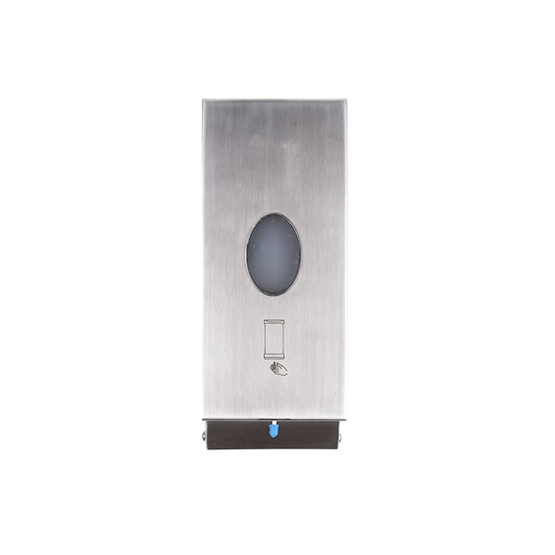 Omega Liquid Soap Dispensers/Foamers - SDQ1106-01/M - Soap Dispenser/Disinfectant.Photocell,Square,0,80ml-S.Steel