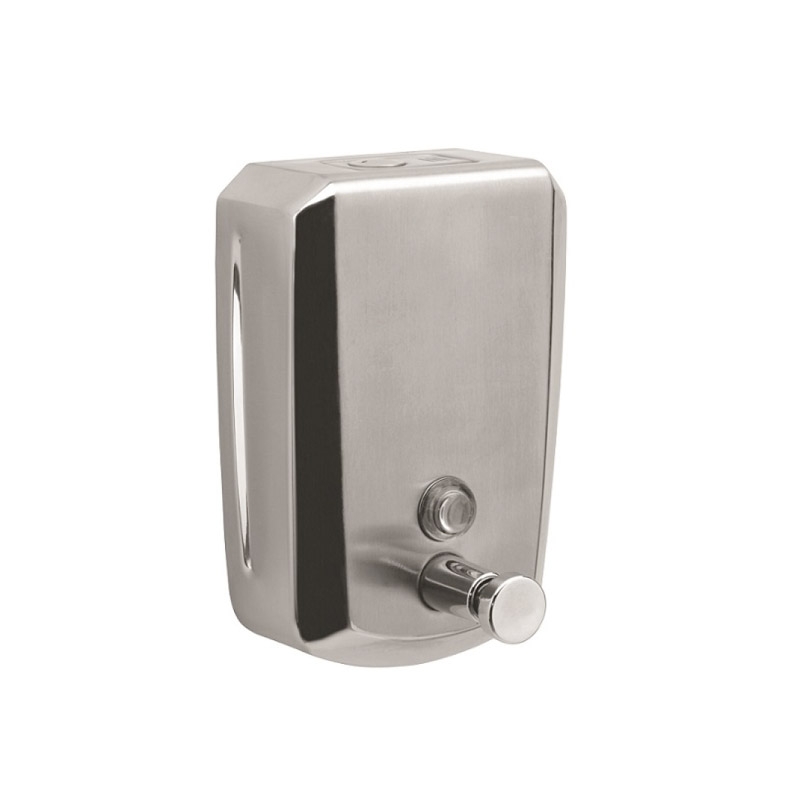 Omega Liquid Soap Dispensers/Foamers - SDP6006-01/M - Soap Dispenser,Vertical,0.75lt - S.Steel