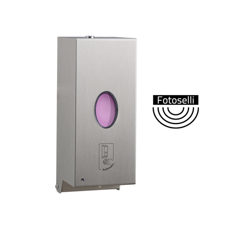Omega Soap Dispensers / Foam Dispensers - B-2012 - Vertical Soap Dispenser, Automatic, 0.85lt - Stainless Steel