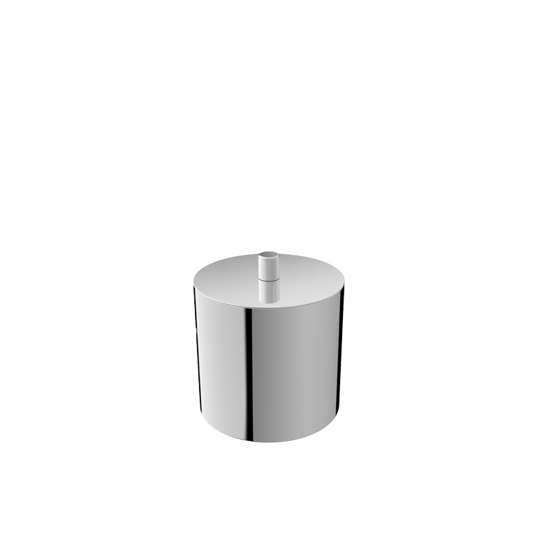 Omega Sol - SOL6018-02/CR - Sol Cotton Jar,Cylinder,Countertop - Chrome