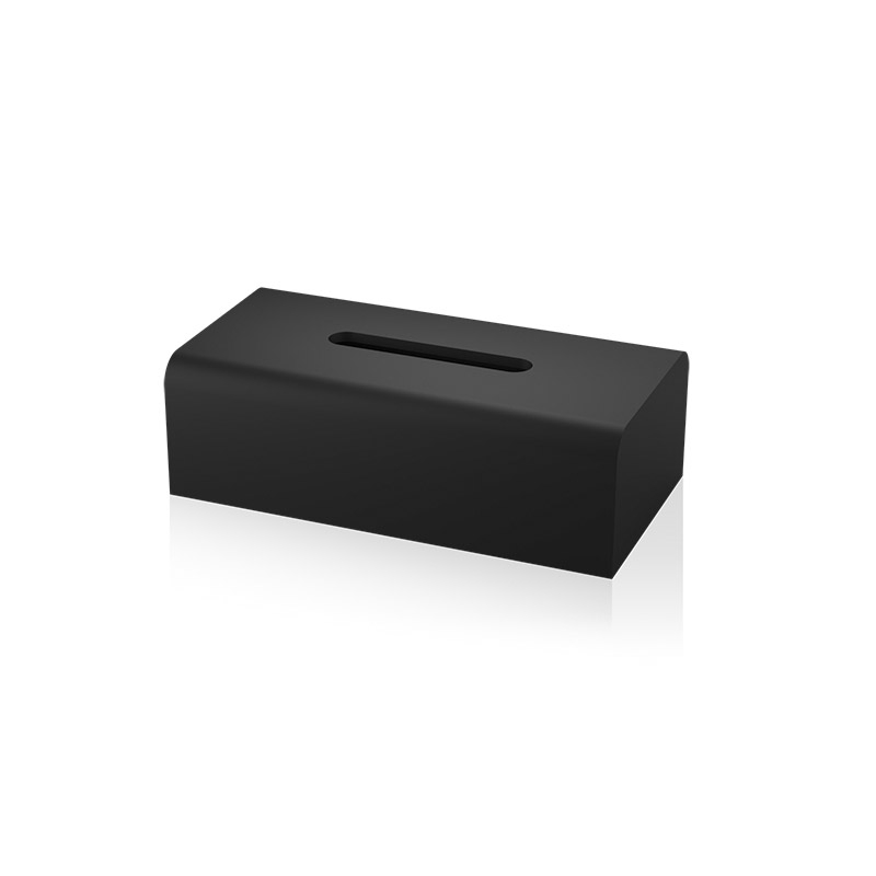 Omega Stone - STONE KB/N  - Stone Tissue Box,14xh8x26cm - Brushed Black 