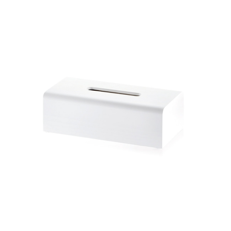 Omega Stone - STONE KB - Stone Tissue Box - White
