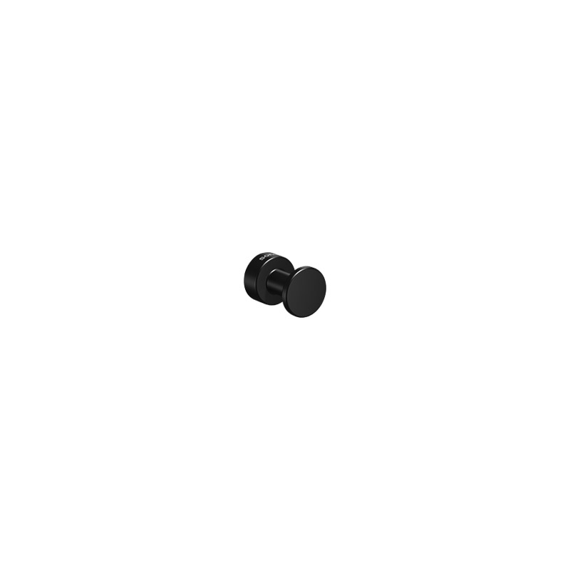 Omega Tecno - 166213 - Tecno Robe Hook, 2.5cm - Matte Black