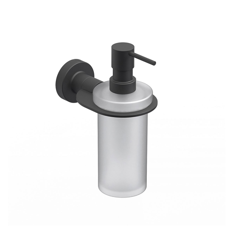Omega Tecno - 166244 - Tecno Soap Dispenser - Matte Black