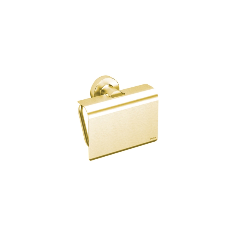 116966/SO Tecno Tuvalet Kağıtlık - Mat Altın