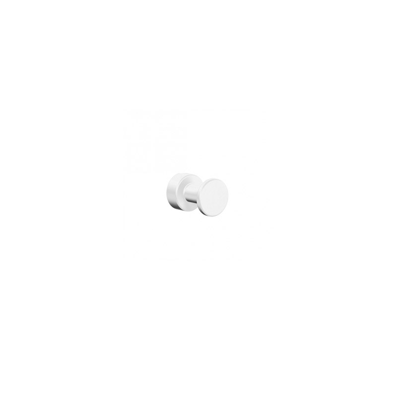 Omega Tecno - 166091 - Tecno Robe Hook, 2.5cm - Matte White