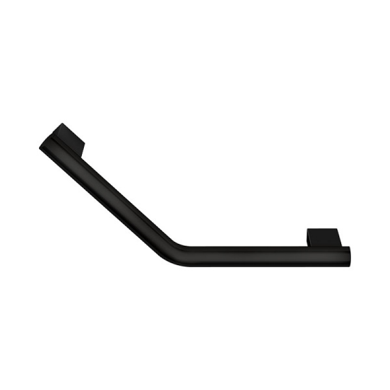 Omega Grab Bars - GB1011-02/N - Handle,Angled,37xh8x17cm - Brushed Black