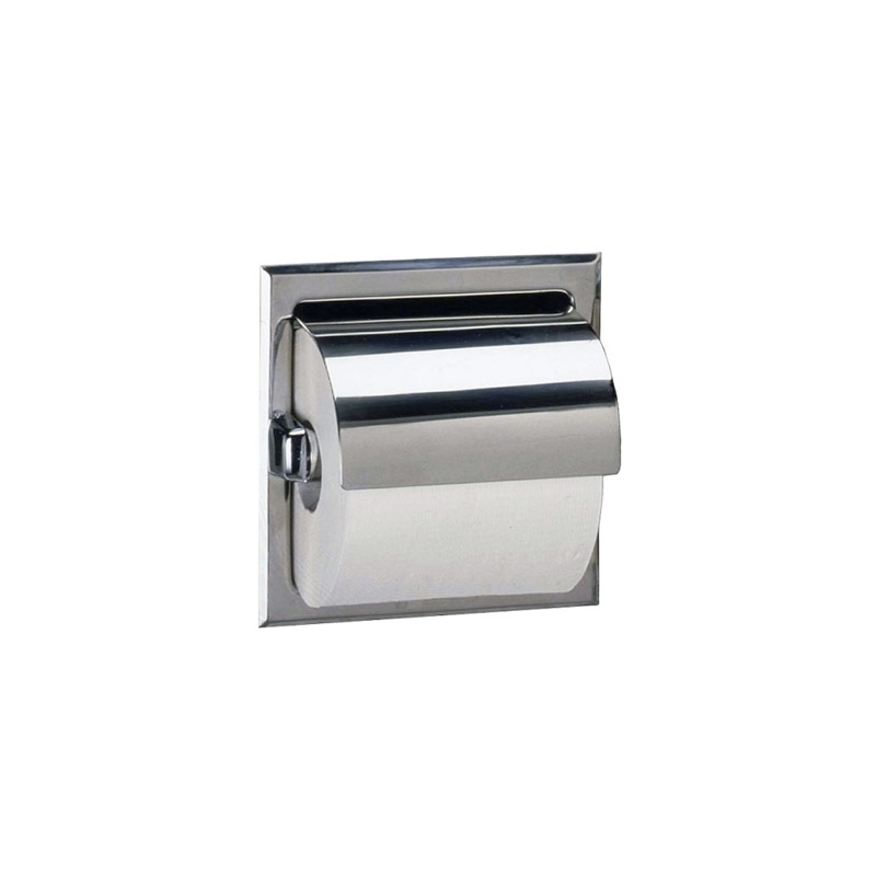 Omega Toilet Paper Holders - PHA6003-062/P - Single Toilet Paper Holder,Buil-in - Polished / S.Steel