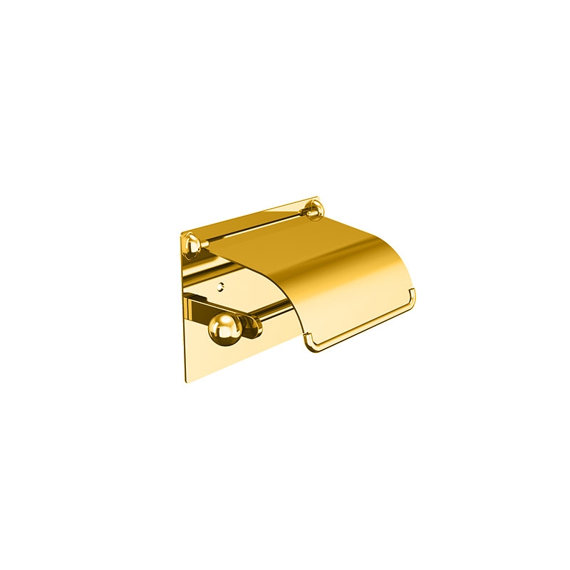 264091001 Windsor Toilet Roll Holder - Gold