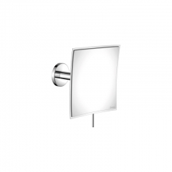 Omega Makyaj / Tıraş Aynaları - MR-202-A3 - Ayna,Kare,Büyüteçli,3x - Krom