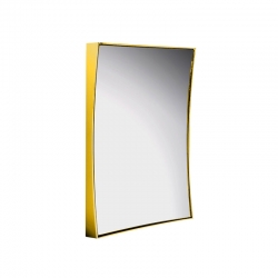 Omega Makyaj / Tıraş Aynaları - 99306/O 3X - Ayna,Vantuzlu,Dikdörtgen,Büyüteçli - Altın