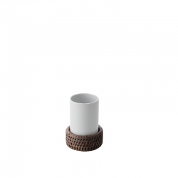 Omega Basket - BASKET SMB/D - Basket Diş Fırçalık,Tezgah Üstü - Porselen/Kahve