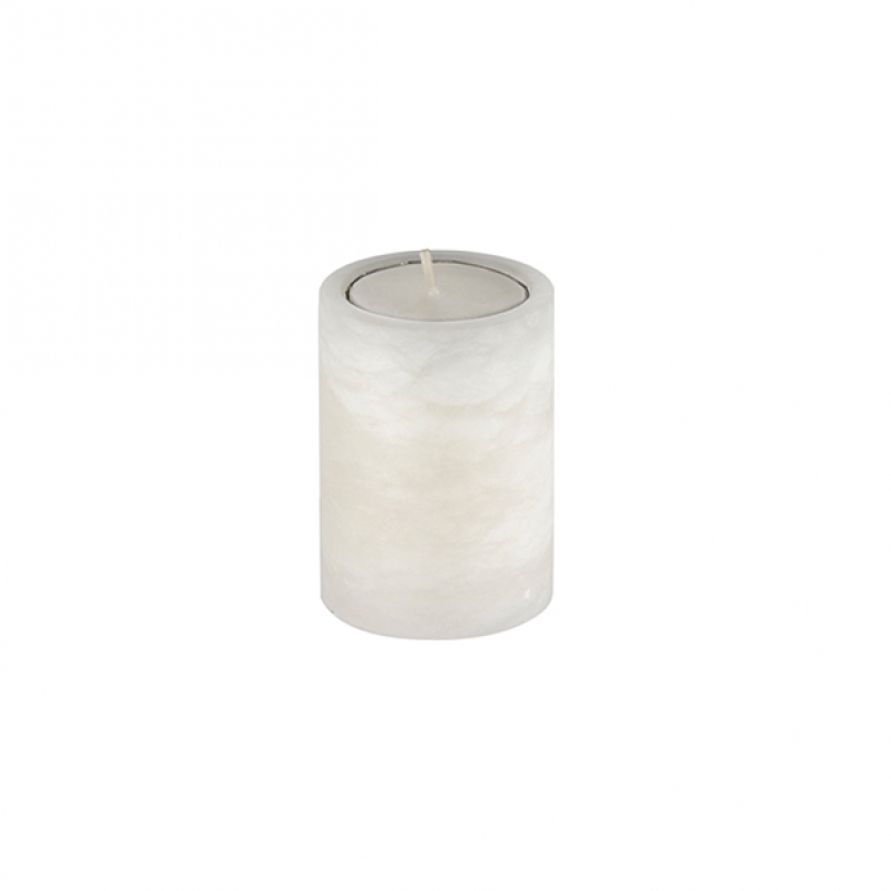 Omega Alabaster - 62016 - Alabaster Mumluk,Tezgah Üstü,h7cm - Doğaltaş