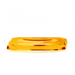 Omega Kristall - KRKS/A - Kristall Tepsi, 230x130 mm - Amber