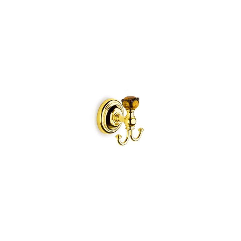 Omega Murano - MU08/GLP - Murano Askı, İkili - Amber/Altın