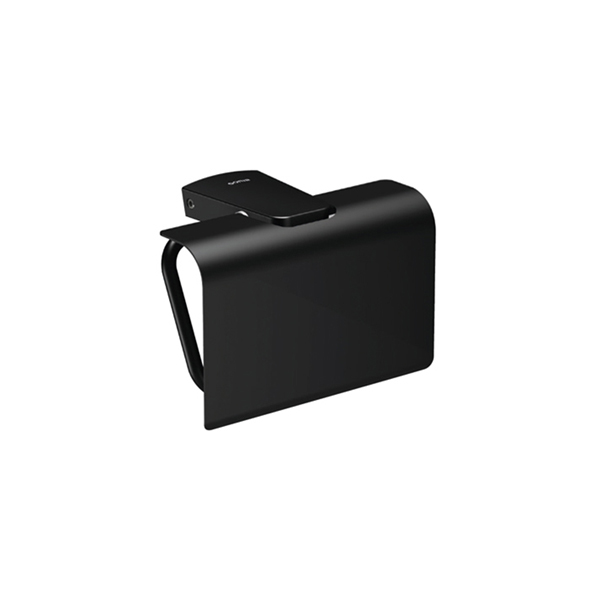 Omega S6 - 166473 - S6 Black Tuvalet Kağıtlık - Mat Siyah