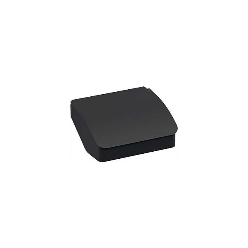 Omega S-Cube  - 173020 - S-Cube Tuvalet Kağıtlık - Mat Siyah