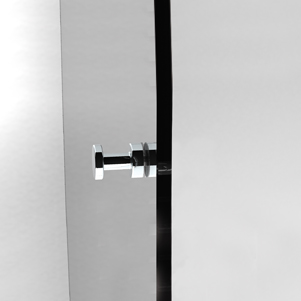 Omega Duş Havluluklar/Stoperler - 127559 - Tecno Askı, Cama Monte, 25 mm - Krom