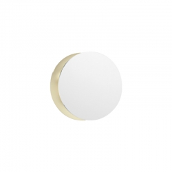 Omega Aynalar - 123082 - Vanıty Plus Ayna,Mıklatıslı,5x - Mat Altın